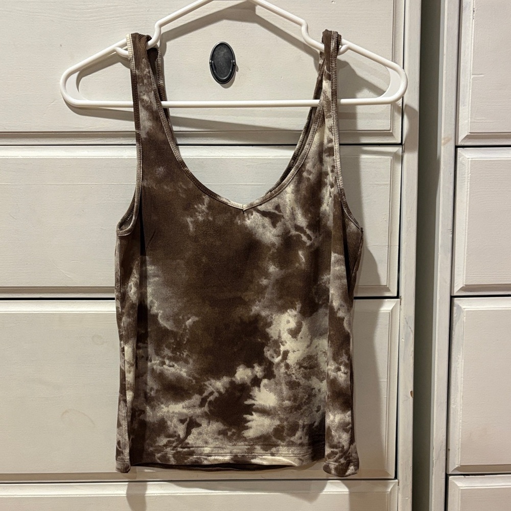 Ardene Earthy Tie-Dye Tank Top